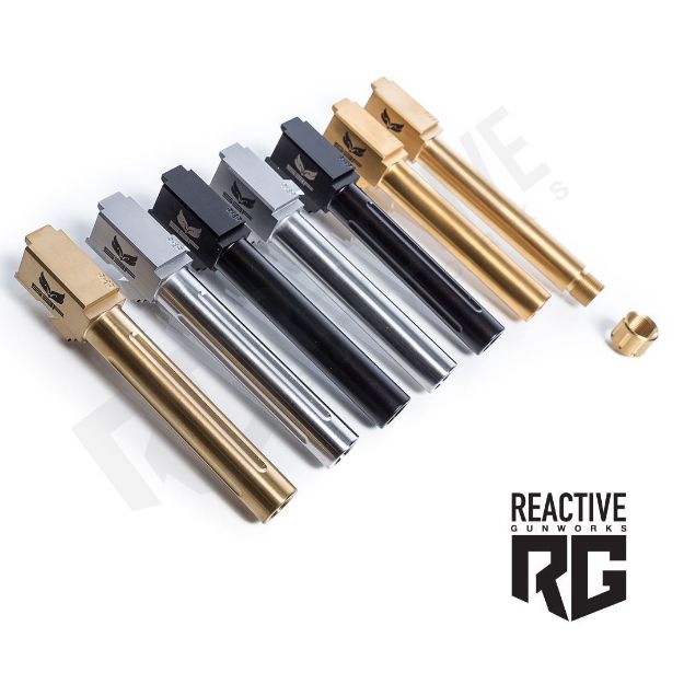 Picture of S3F Solutions Glock 19 Drop in Match Barrel FLUTED/THREADED