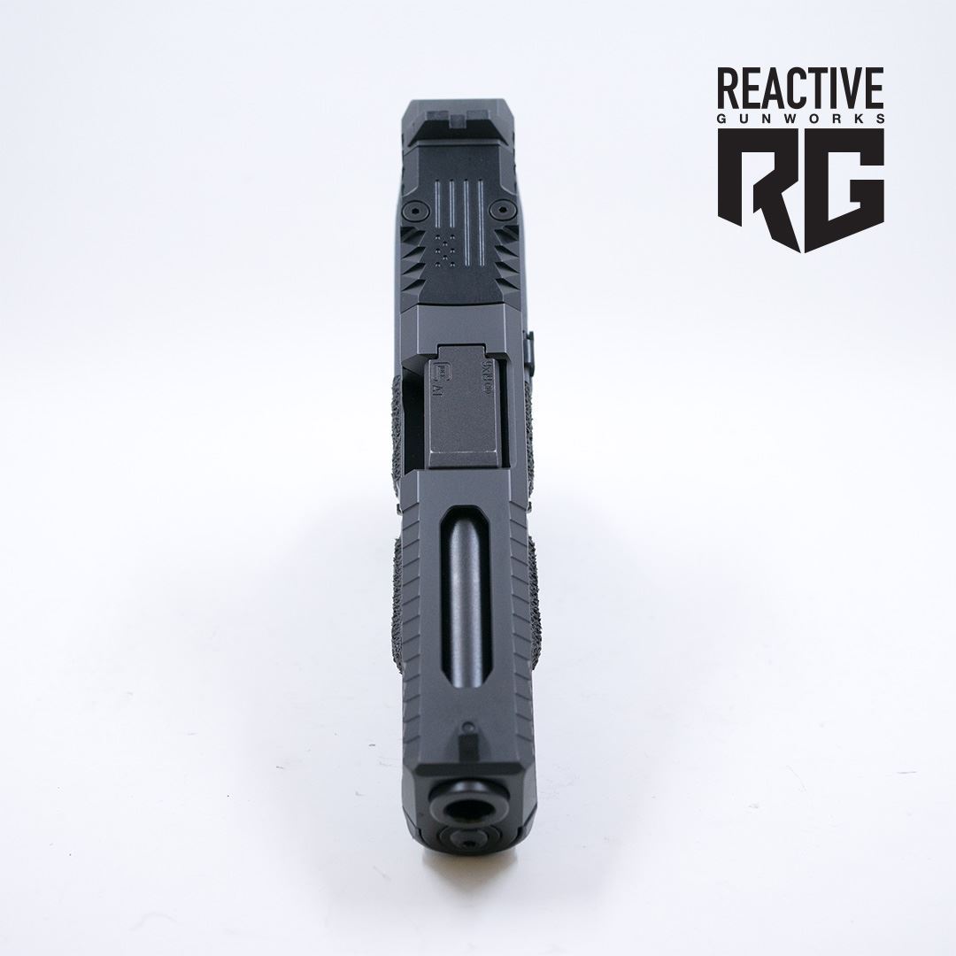 Agency Arms 19 Gen 4 Grey Frame Reactive Gunworks