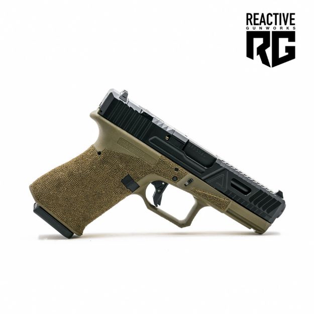 Picture of Agency Arms Glock 19 Gen 3 OD Frame Bonesaw