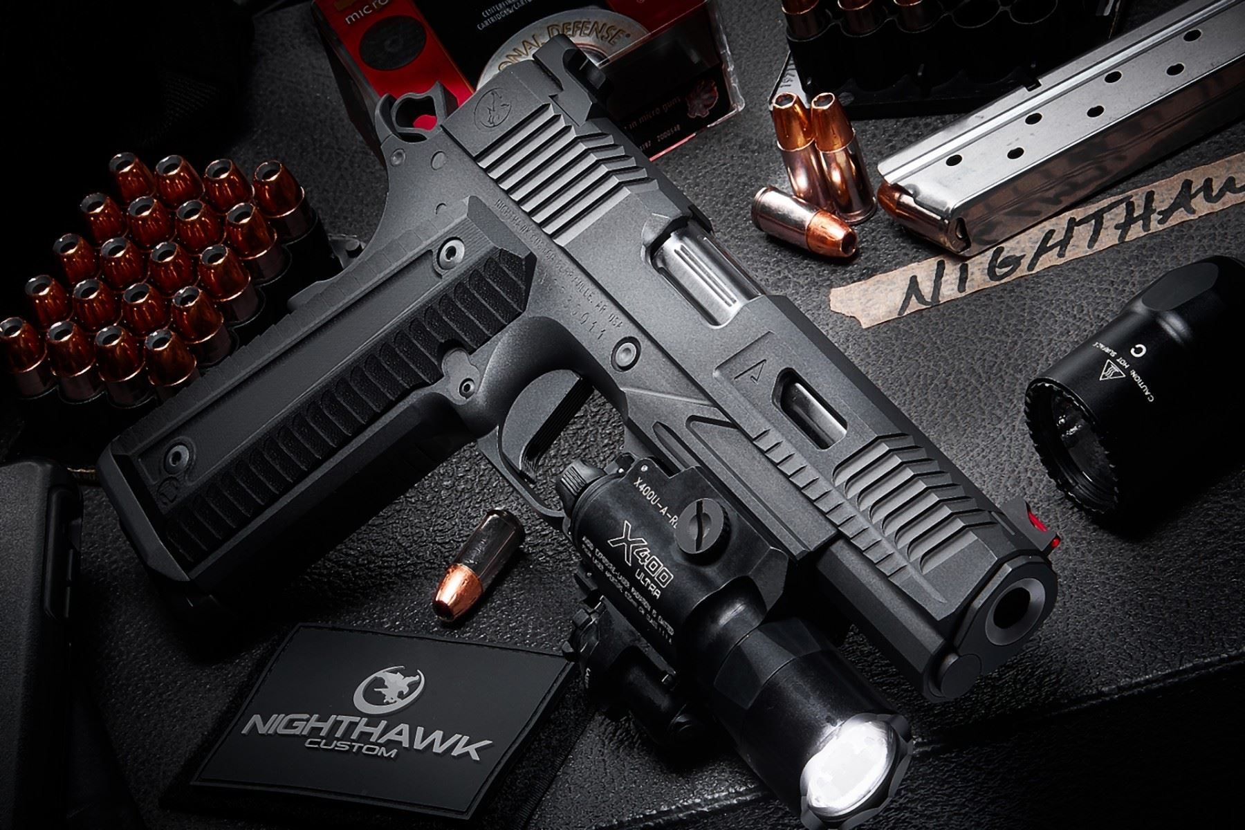 Nighthawk Custom Agent 2 1911 10MM Reactive Gunworks
