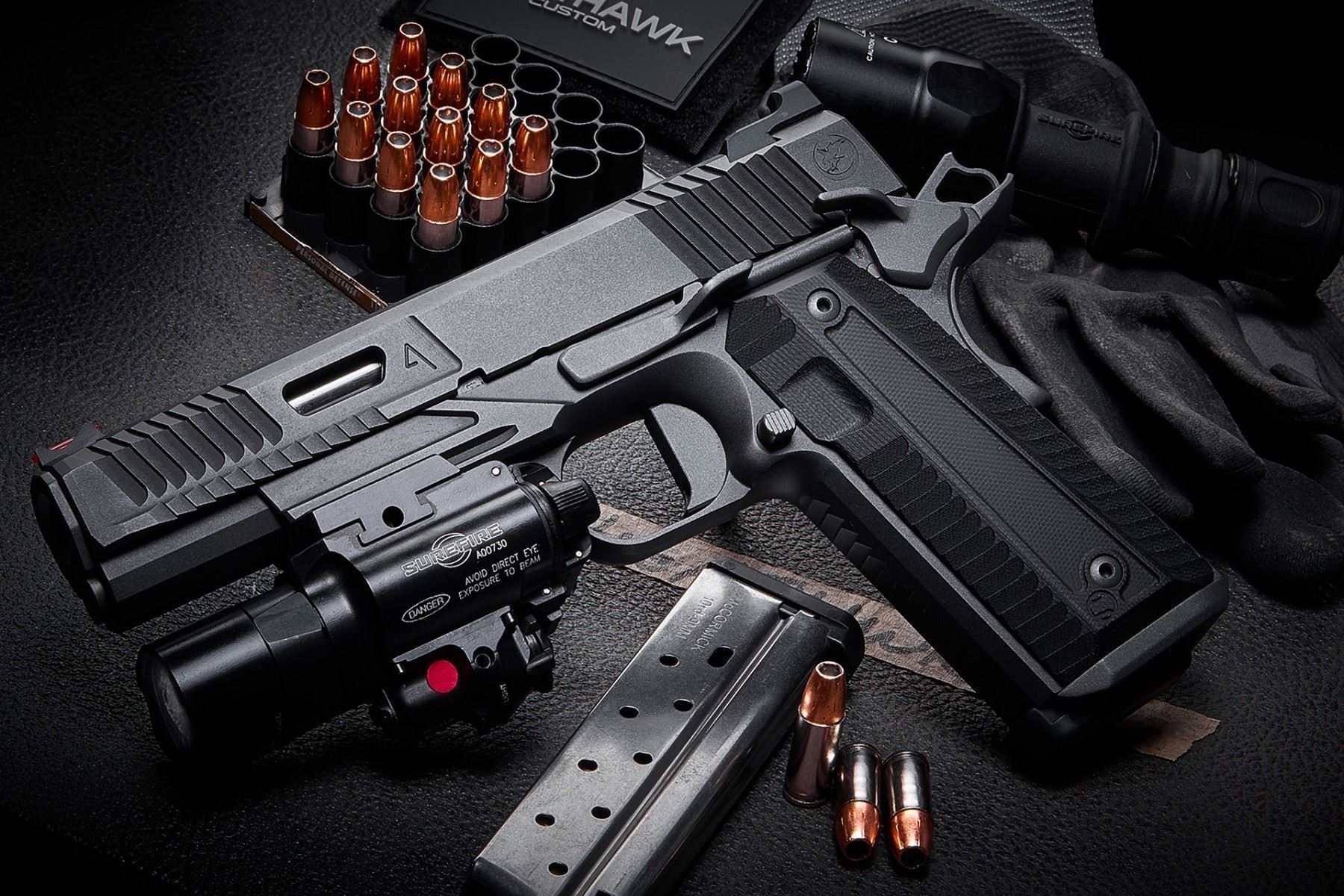 Nighthawk Custom Agent 2 1911 10MM Reactive Gunworks