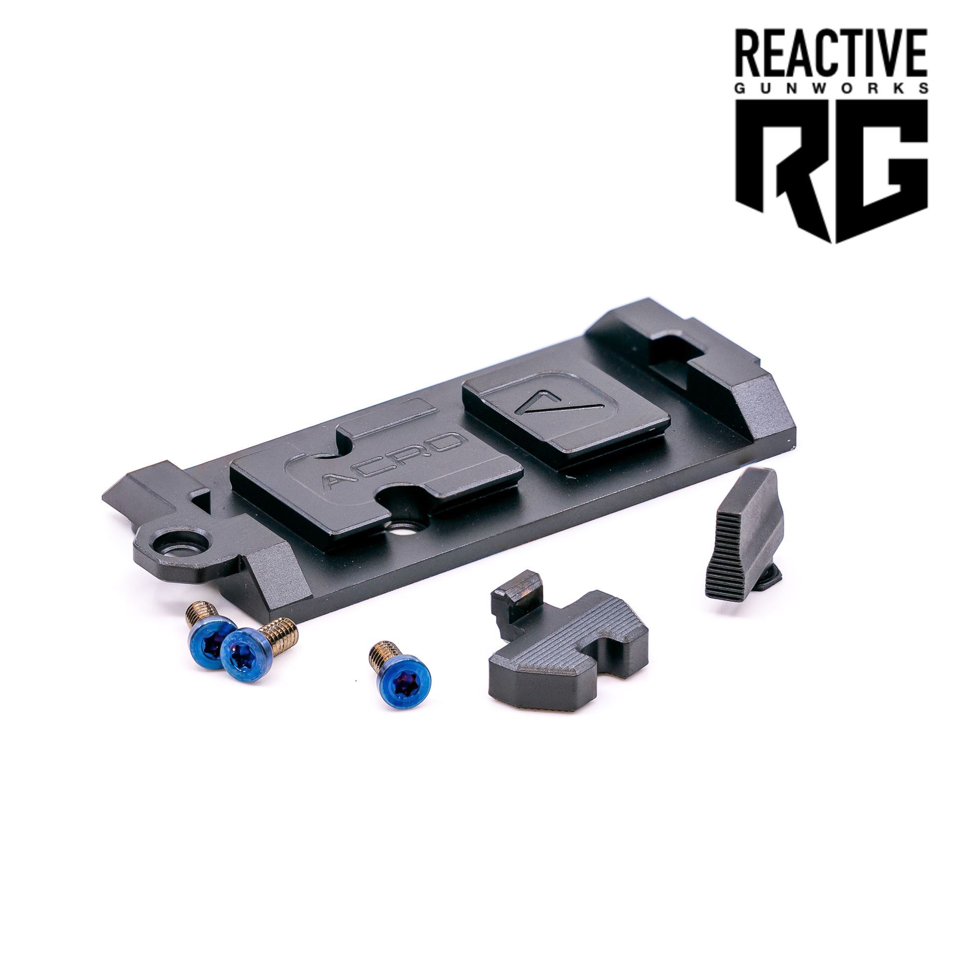 Agency Arms ACRO AOS Plate Reactive Gunworks Reactive Gunworks