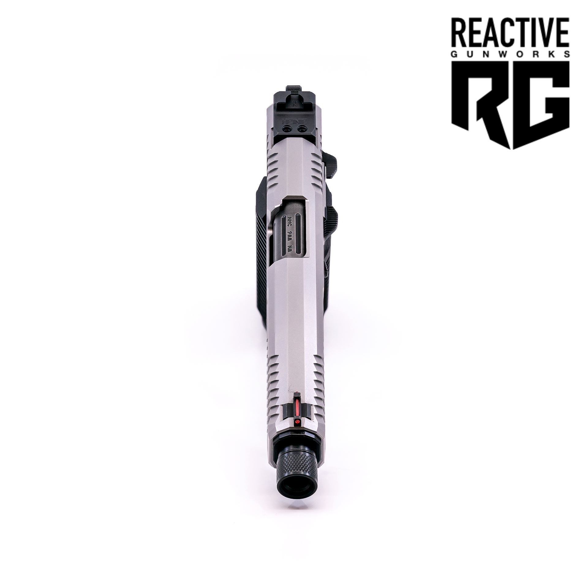 Nighthawk Custom Agent 2 1911 STAINLESS/THREADED 9mm Reactive Gunworks