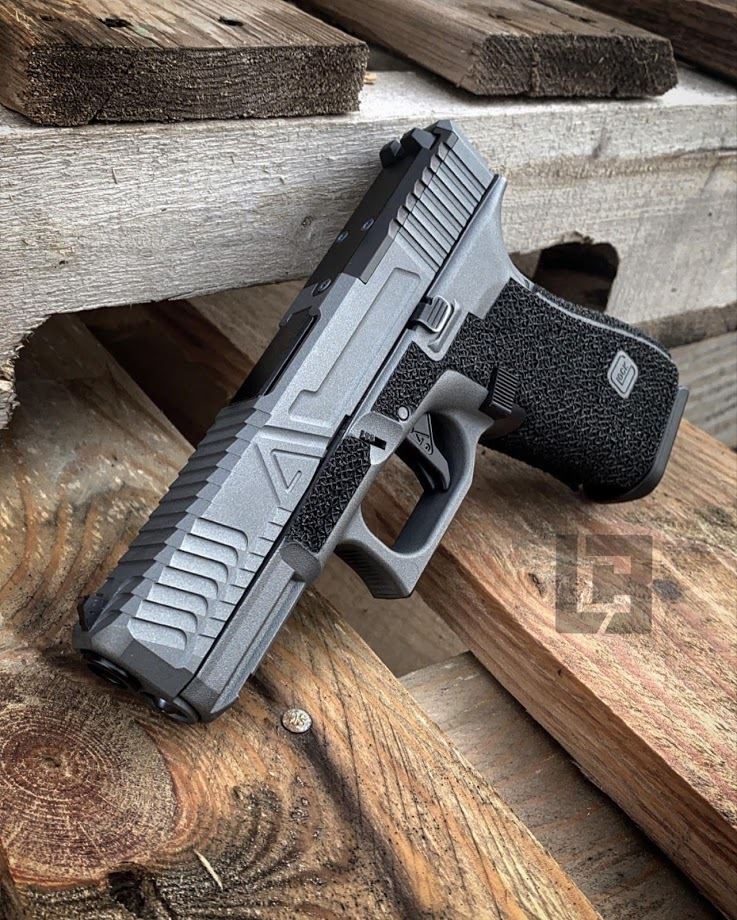 Agency Arms Glock 19 Gen5 GAVEL with AOS Lead Baron Customs framework