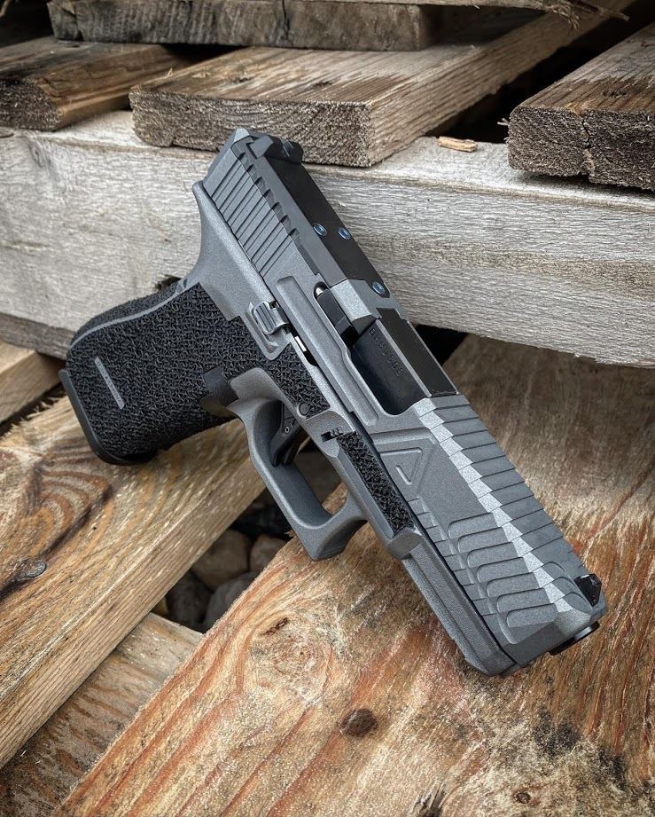 Agency Arms Glock 19 Gen5 GAVEL with AOS Lead Baron Customs framework