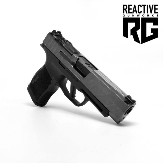 Zev Tech Sig Sauer Z365XL Octane RMSC Grey Slide | Reactive Gunworks