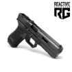 Picture of Agency Arms Glock 17 Gen 5 Bonesaw DLC DTF 10 RD Aggressive Stippling