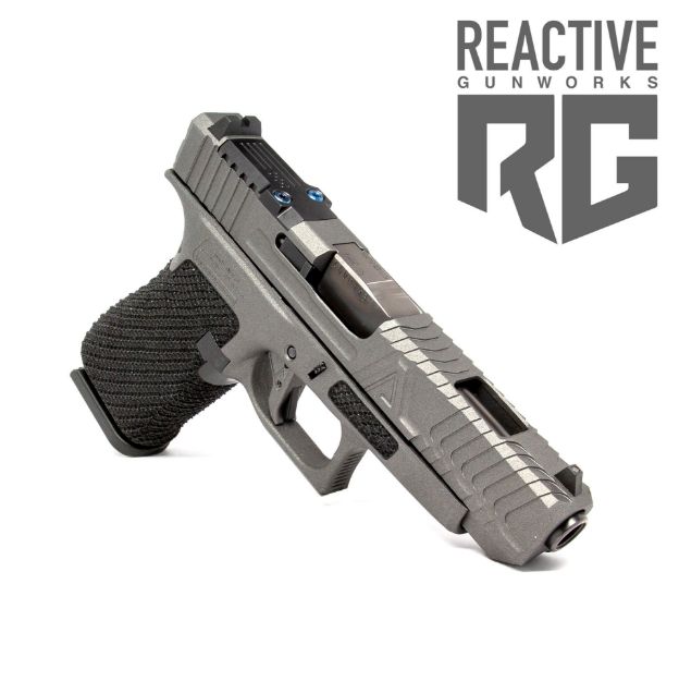 Picture of Agency Arms Glock 48 EXA Tungsten LBC Stipple