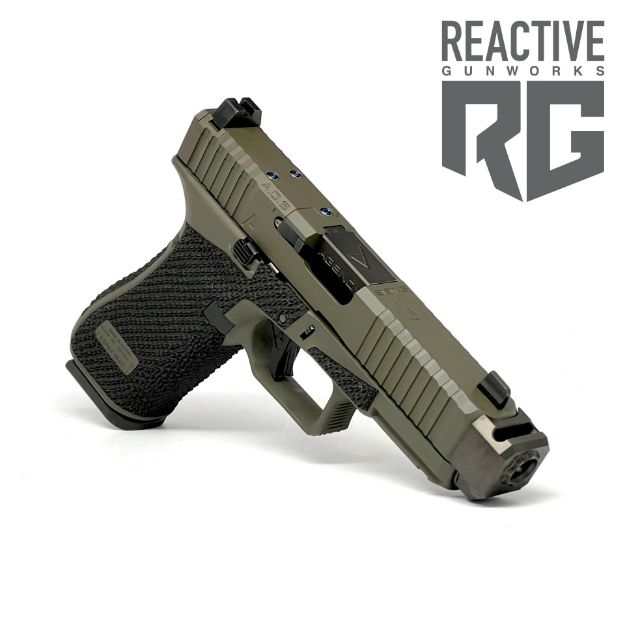 Picture of Agency Arms x Sage Dynamics Glock 45 V1 OD Green