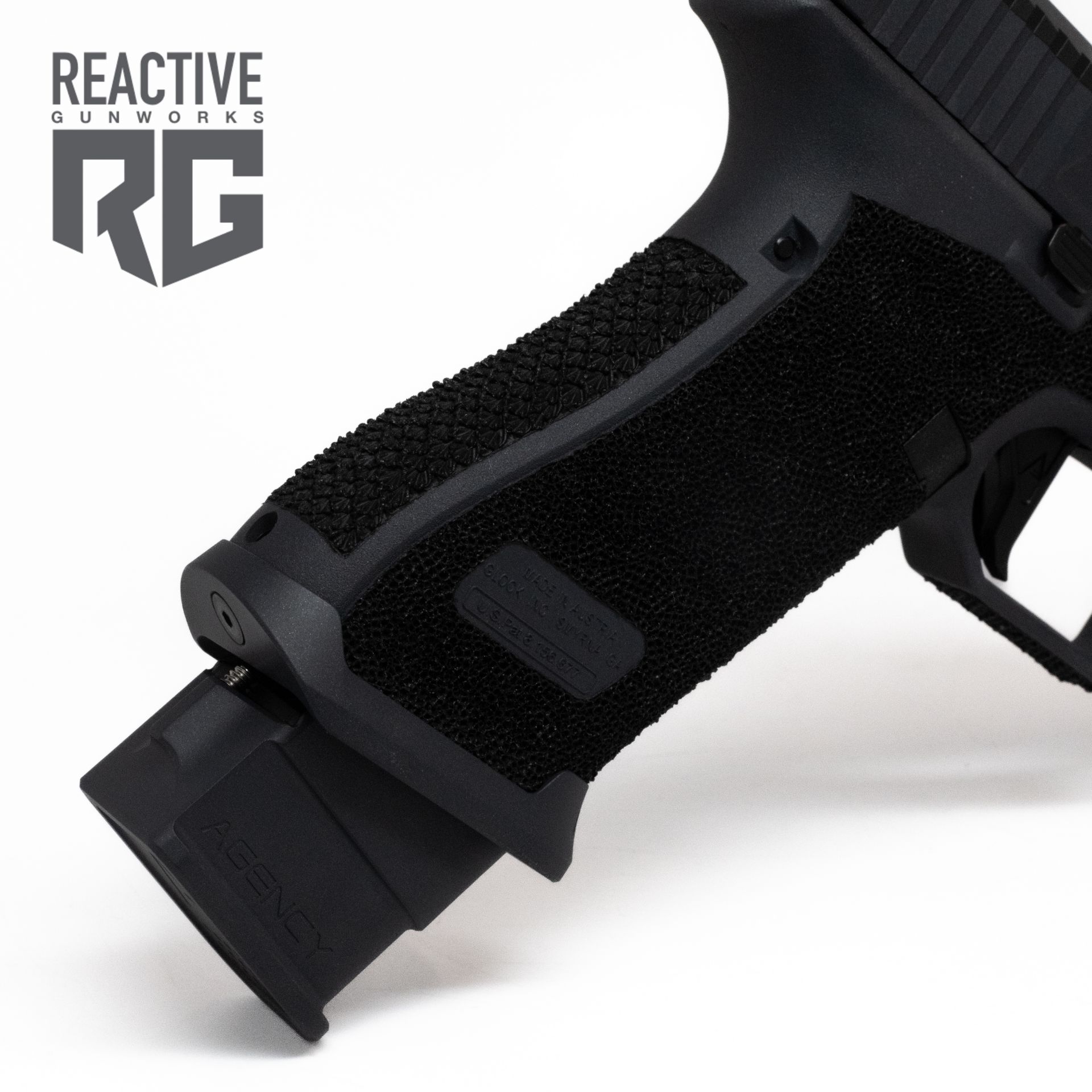 Agency Arms Glock 17 Gen 5 Hybrid Agency Grey Aggressive Carry