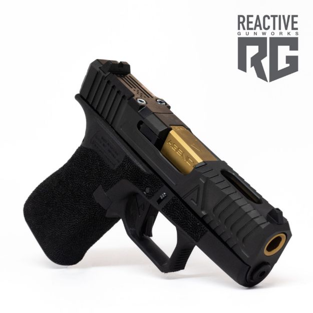 Picture of Agency Arms Glock 43X Hybrid DLC Standard Mid TiN Barrel