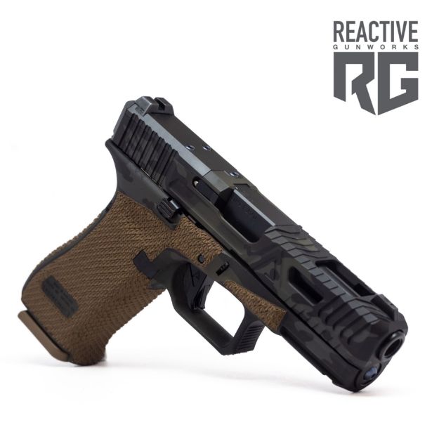 Picture of Agency Arms Glock 19X EXA Black Multicam Aggressive