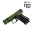 Picture of Agency Arms Glock 19 Gen 5 Bonesaw Battleworn Zombie Green Aggressive