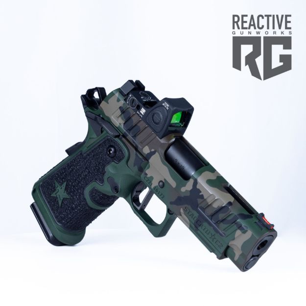 Monsoon Tactical Staccato C2 M81 Woodland Multicam Lucky 7's RMRcc SVI Trigger (9mm)