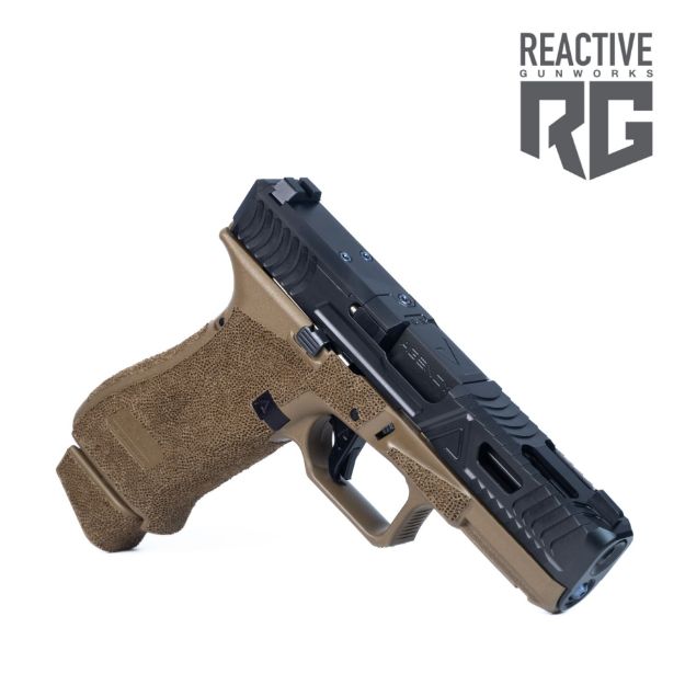 Agency Arms Glock 19X C-Ported Cipher DLC Slide
