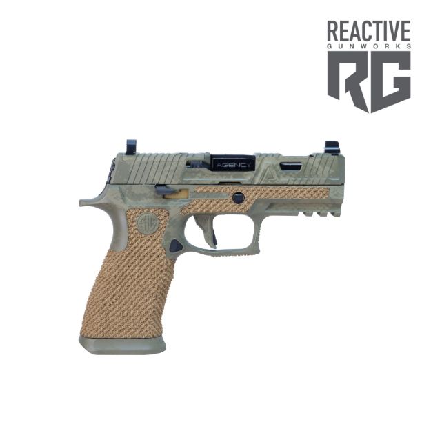 Agency Arms 320 EXA Ported Green Snakeskin Full Build