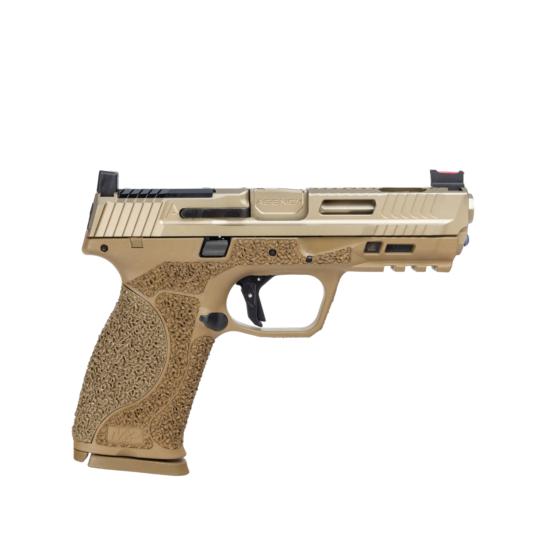 Agency Arms M&P9 M2.0 C-Ported Bonesaw FDE PVD 4.25