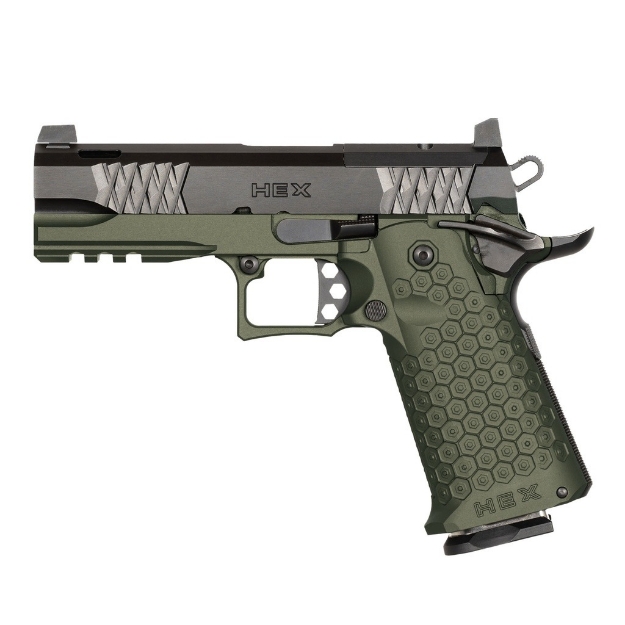 Picture of Jacob Grey TWC HEX Ported 4.25" 17RD 2011 ODG (9mm)