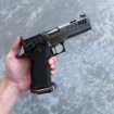 CNC Gunworks Akira V6 Ported 4.6" Polished DLC 2011 (9mm)