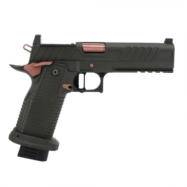 Race City Defense RC9 Ported 5" DLC Rose Gold 2011 (9mm) Optics Ready