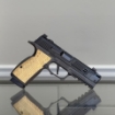LWS P365 XMACRO Ripper Black Icarus Steel Grip with Radian Afterburner + Ramjet