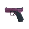 Agency Arms Glock 43X MOS Bonesaw Black Cherry Premier DLC EDC Stipple
