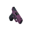 Agency Arms Glock 43X MOS Bonesaw Black Cherry Premier DLC EDC Stipple