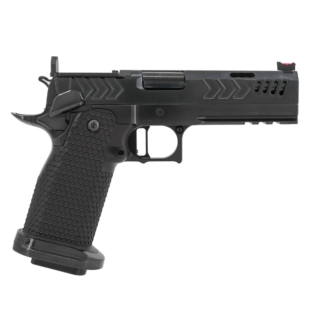 Picture of CNC Gunworks Akira V6 Ported 4.6" Preferred Satin DLC Polished Parts 2011 (9mm) Optic Ready